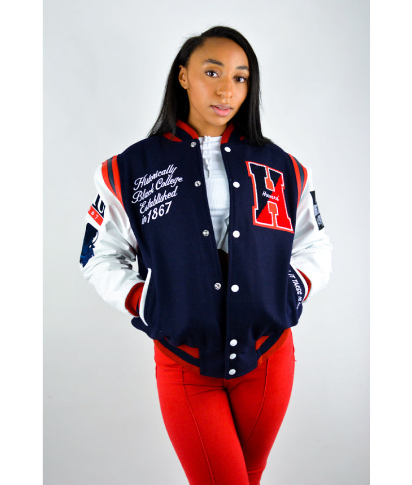 Howard university varsity jacket new arrivals